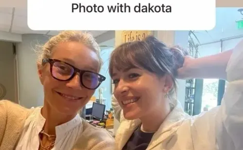 Gwyneth Paltrow y Dakota Johnson (Instagram @gwynethpaltrow).