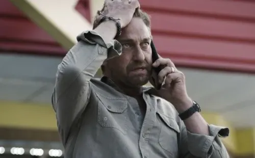 Gerard Butler en Vista por Última vez. Foto: (Diamond Films)