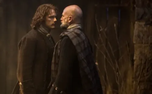 Sam Heughan y Graham McTavish. Foto: (IMDB)