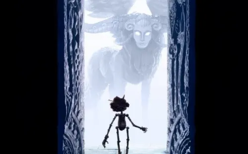 Nuevo arte principal de Pinocho (Netflix).
