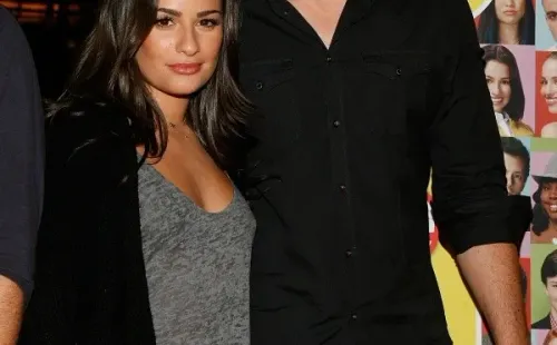 Lea Michele y Cory Monteith fueron pareja en la vida real (Getty).