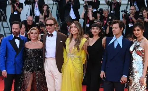 El elenco de Don't Worry Darling (Getty).