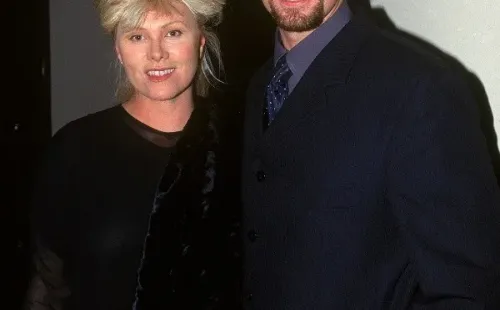 Hugh Jackman y Deborra-Lee Furness en 1997 (Getty).