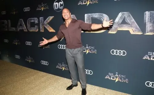 Dwayne Johnson protagoniza Black Adam (Getty).