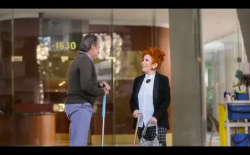 Guillermo Francella y Mirta Busnelli. Foto: (Star +)