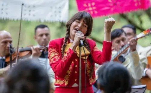 Canto para no llorar, Arelys Henao. Foto: (Netflix)