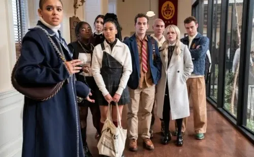 El elenco de Gossip Girl se prepara para su regreso. Foto: (HBO Max)