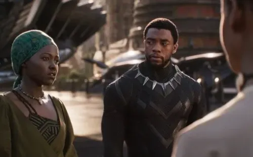 lupita nyongo chadwick boseman black panther