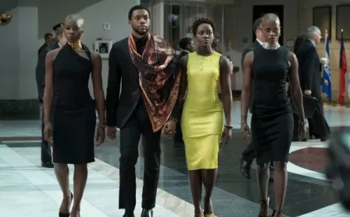 lupita nyongo chadwick boseman black panther