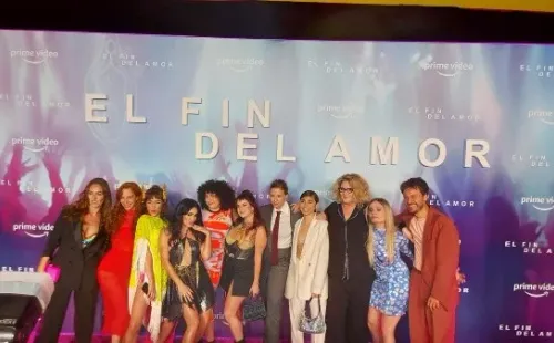 El elenco completo de El fin del Amor. Foto: (Noe Ríos)