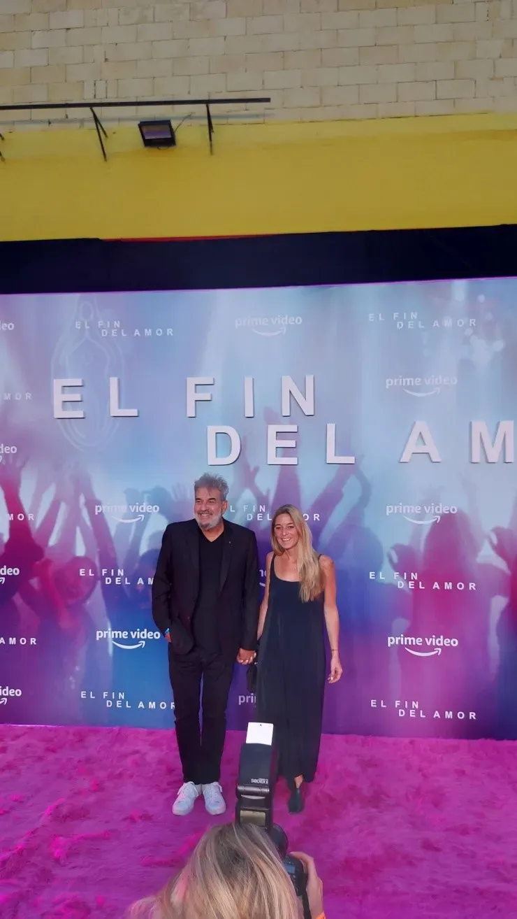 Miguel Ángel Rodríguez en la premiere de El fin del Amor. Foto: (Noe Ríos)