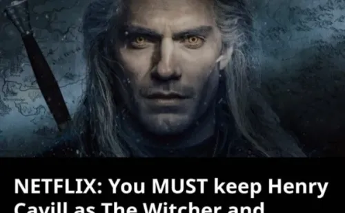 La petición de los fans de The Witcher.