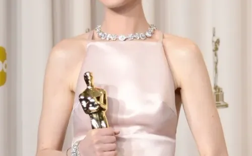 Anne Hathaway, ganadora del Premio Óscar (Getty).