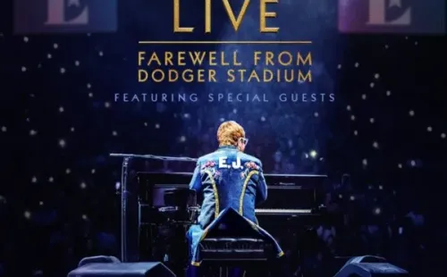 El póster de Elton John Live: El show despedida (Disney+).