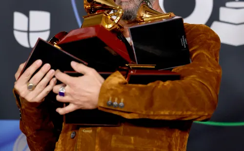 Jorge Drexler en los Latin Grammy 2022 (Getty).