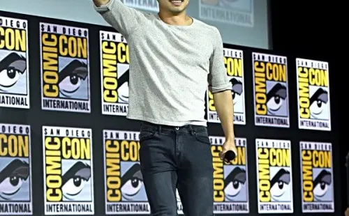 simu liu shan chi marvel comic con