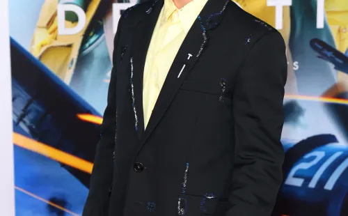Joe Jonas en la premiere de Devotion (Getty).