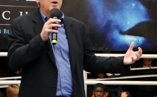 James Cameron dirige Avatar: The Way of Water (Getty).