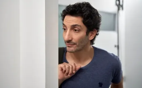 Juan Minujín en Matrimillas. Foto: (Netflix)