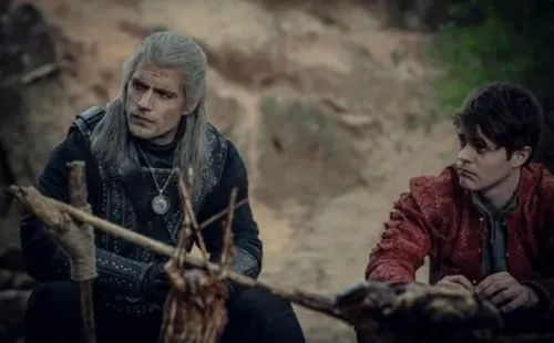Geralt y Jaskier. Foto: (Netflix)