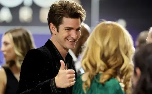 Andrew Garfield en los últimos Critics Choice Awards (Getty).