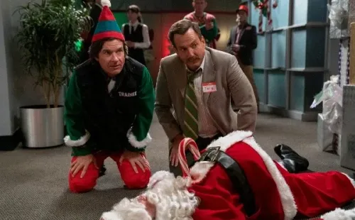 ¿Quién mató a Santa? Un misterio navideño en Murderville (Netflix).