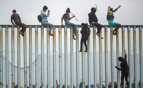 La frontera entre México y Estados Unidos es uno de los puntos más salvajes del mundo entero (Getty Images)