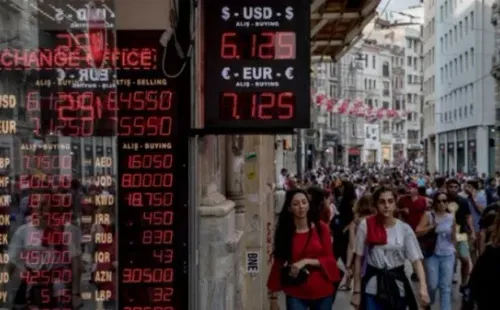 Un día normal en pleno económico de la capital turca (Getty Images)