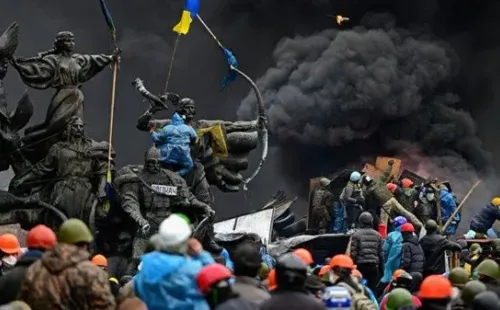 Violentas protestas en las calles de Kiev (Getty Images)