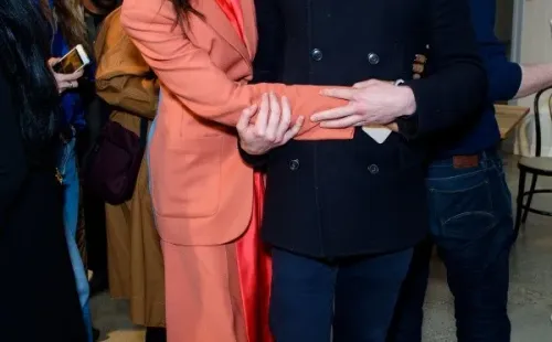 Zawe Ashton y Tom Hiddleston en 2019 (Getty).
