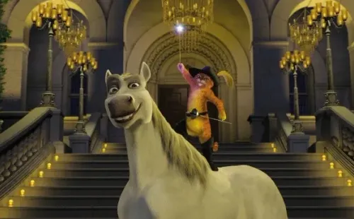 gato con botas shrek