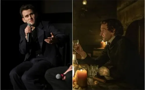 El admirable cambio físico de Harry Melling. Fotos: (Getty/IMDB)