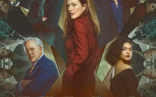 Sebastian Stan y Julianne Moore protagonizan Sharper (Apple TV+).