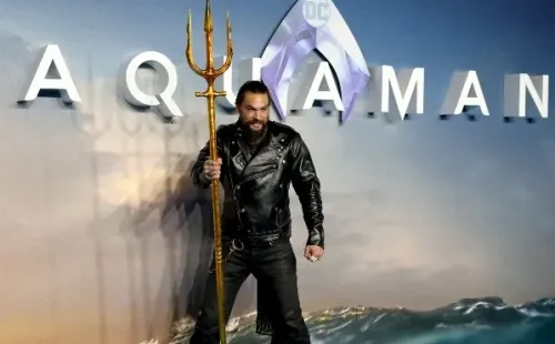 Jason Momoa interpreta a Aquaman en el DCU (Getty).