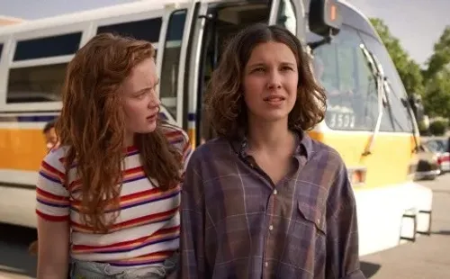 sadie sink stranger things millie bobby brown