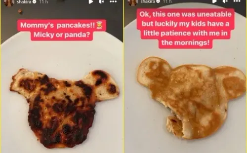 Shakira reacciona a foto de Poqué