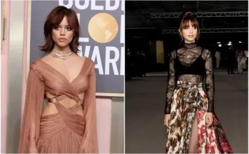Lily Collins y Jenna Ortega. Fotos: (Getty)