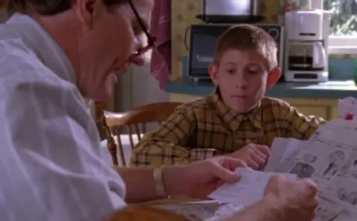 Erik Sullivan en la séptima temporada de Malcolm in the Middle