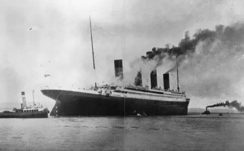 El transatlántico se hundió en su viaje inaugural a Estados Unidos en 1912