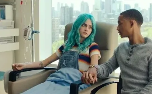 Jaden Smith y Cara Delevingne protagonizaron Life in a Year (IMDb).