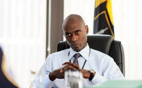 Lance Reddick en The Wire. Foto: (IMDB)