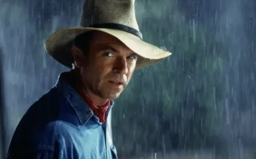 El actor en su papel icónico de Jurassic Park. Foto: IMDb.