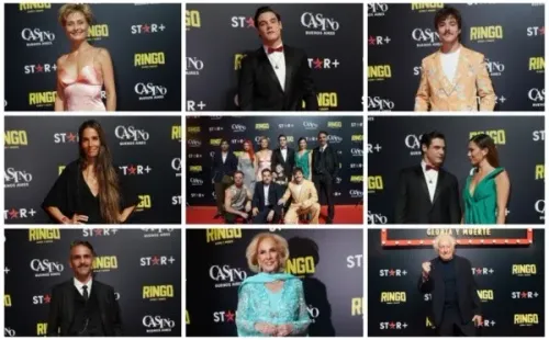 Las fotos de la alfombra roja. Foto: (Star +)