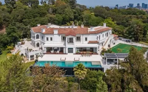 Vista área de la impresionante mansión que The Weeknnd compró en Bel Air (Arquitectura y Diseño)