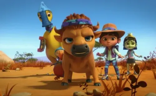Ridley Jones, la serie infantil con un personaje no binario (Netflix).