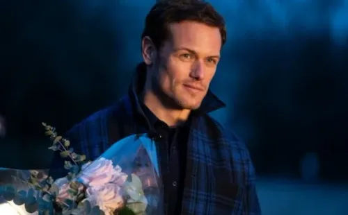 Sam Heughan deslumbra. Foto: (Sony Pictures)