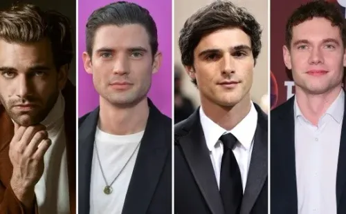 Los candidatos a interpretar a Clark Kent en Superman: Legacy (IMDb / Getty).