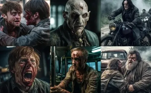 harry potter the walking dead