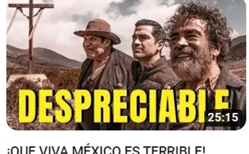 Kristoff Raczynski fue de los que criticaron sin piedad a esta película. Imagen: @KristoffRaczynskiCine.