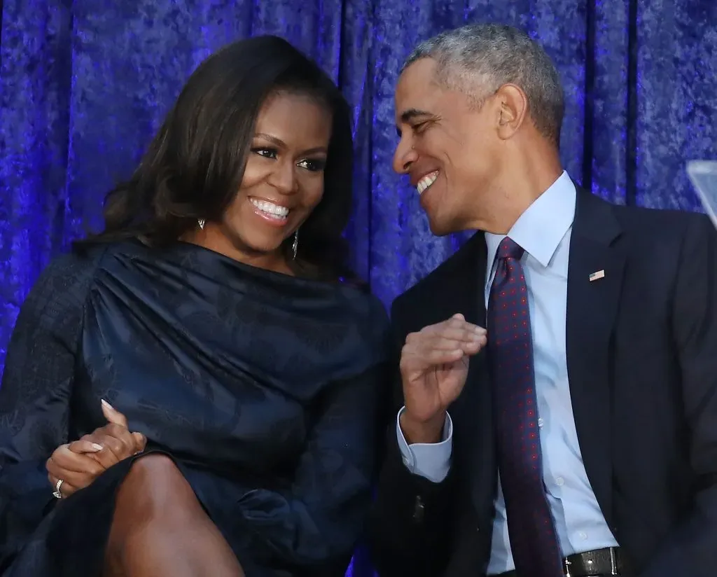 Michelle y Barack Obama (Getty).